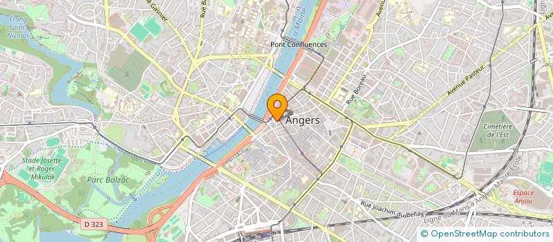 localisation de l'entreprise AUGUSTE BOUDET à ANGERS
