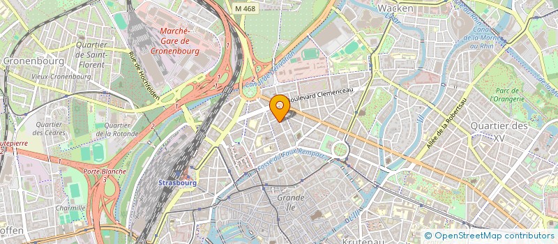 localisation de l'entreprise AUGUSTE & LOUISE à STRASBOURG