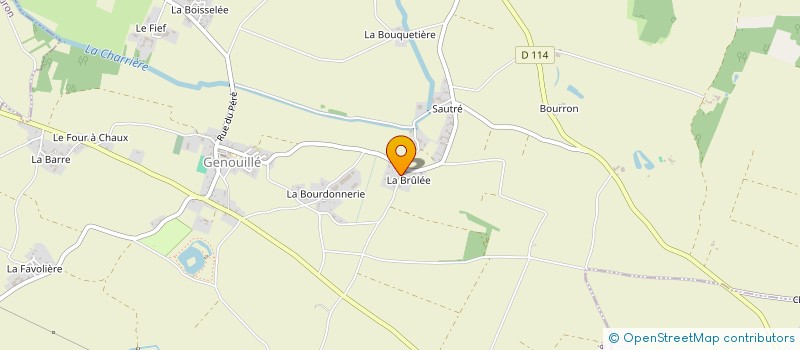 localisation de l'entreprise AUGUSTE MAXIME  GENOUILLE