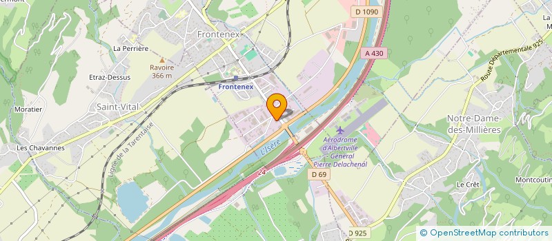 localisation de l'entreprise AUGUSTE WHITE  FRONTENEX