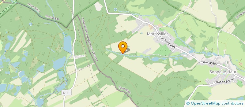 localisation de l'entreprise AUGUSTIN  LE HAUT SOULTZBACH