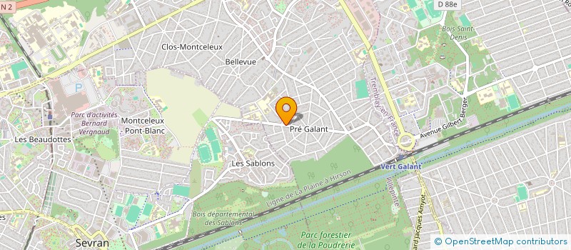 localisation de l'entreprise AUGUSTIN GLOBAL SERVICES BATIMENT 93 à VILLEPINTE
