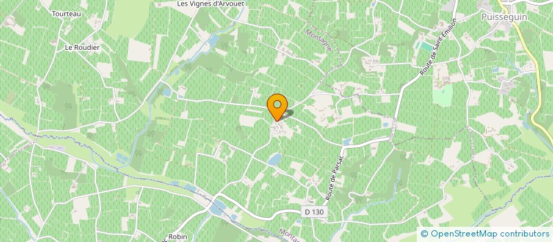 localisation de l'entreprise AUGUSTIN LEBLANC  MONTAGNE