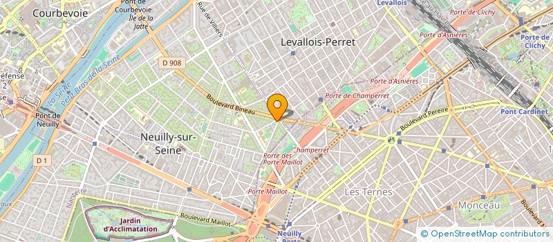localisation de l'entreprise AUGUSTINES ANIMATION à NEUILLY-SUR-SEINE