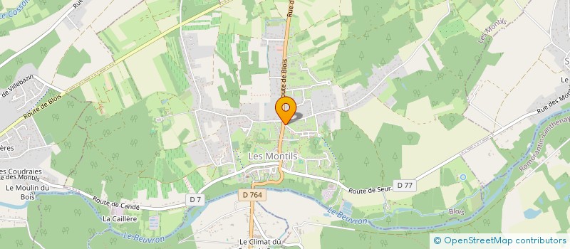 localisation de l'entreprise AUGUSTO INVEST  LES MONTILS