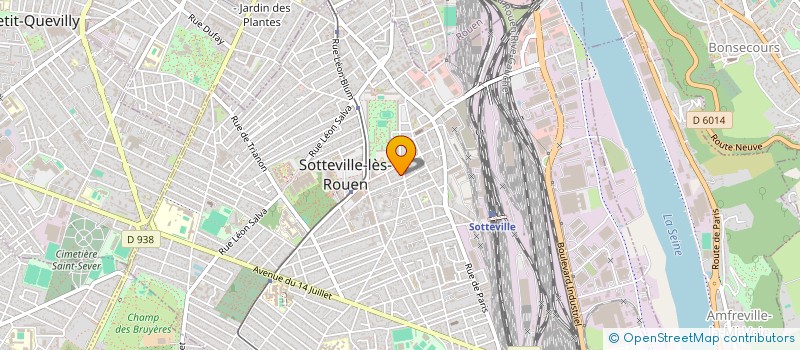 localisation de l'entreprise AUGUSTO PERE ET FILS à SOTTEVILLE-LES-ROUEN