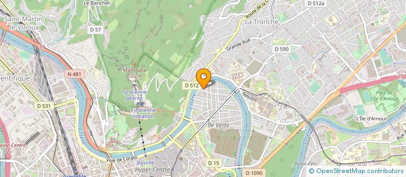 localisation de l'entreprise AUGUSTONEMETUM à GRENOBLE