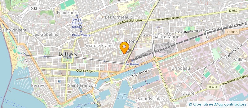 localisation de l'entreprise AUGUSTUS à LE HAVRE