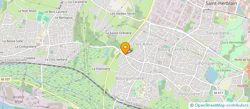 localisation de l'entreprise AUGUY & CO  SAINT-HERBLAIN