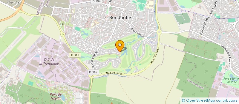 localisation de l'entreprise AUGUYVES à BONDOUFLE