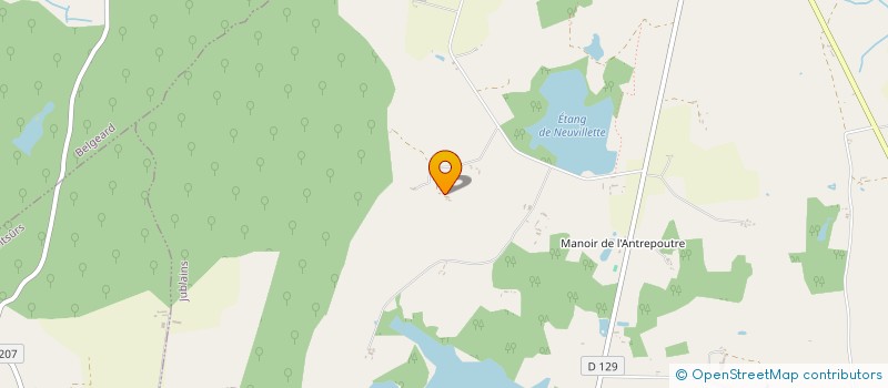 localisation de l'entreprise AUJEFLO  JUBLAINS