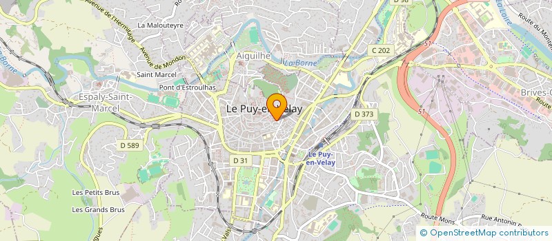 localisation de l'entreprise AUJOURD'HUI CA S'APPELLE PAS à LE PUY-EN-VELAY