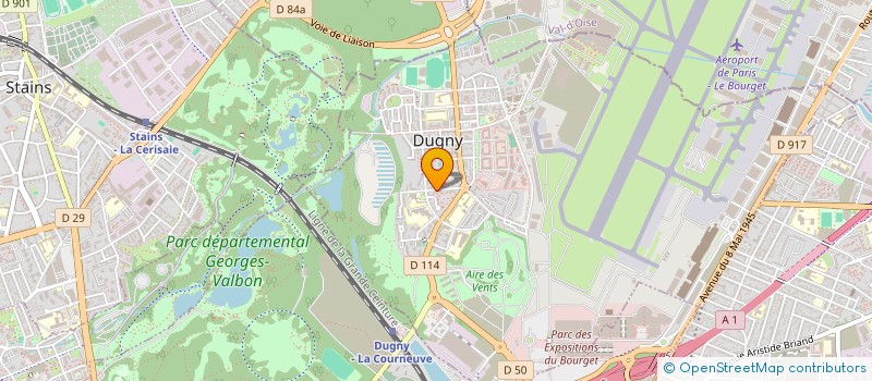 localisation de l'entreprise AUJOURD'HUI ET DEMAIN à DUGNY