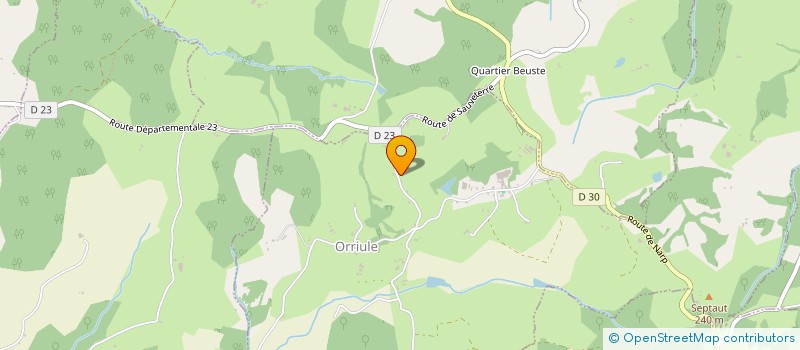 localisation de l'entreprise AUJU  SALIES-DE-BEARN