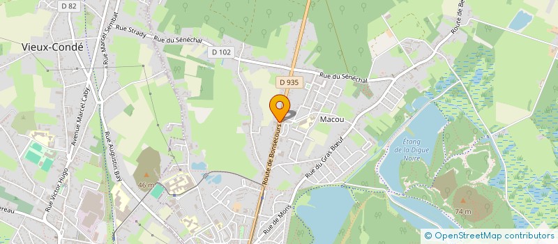 localisation de l'entreprise AUKA  CONDE-SUR-L'ESCAUT