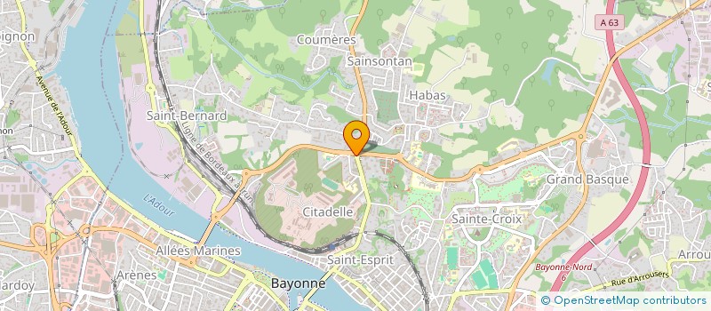 localisation de l'entreprise AUKERA 64 à BAYONNE
