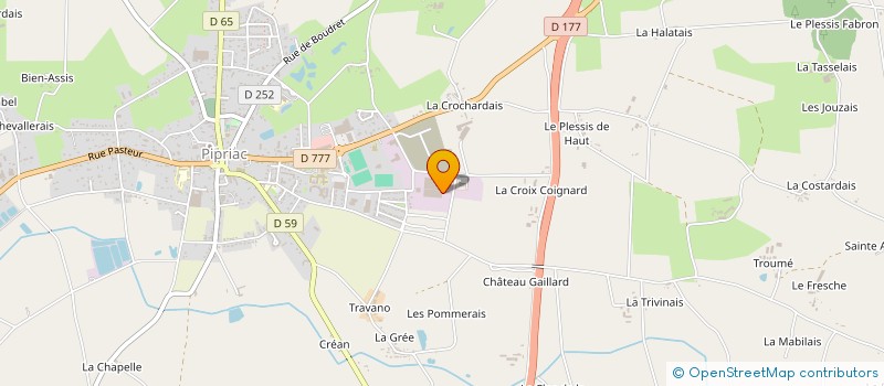 localisation de l'entreprise AUKIMA  PIPRIAC