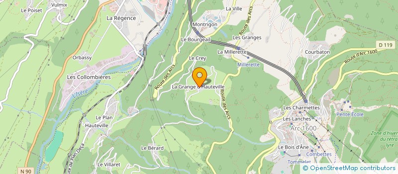 localisation de l'entreprise AUKIO à BOURG-SAINT-MAURICE