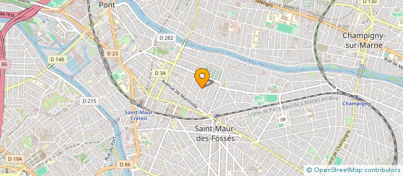 localisation de l'entreprise AUKLER IMMOBILIER  NOGENT-SUR-MARNE