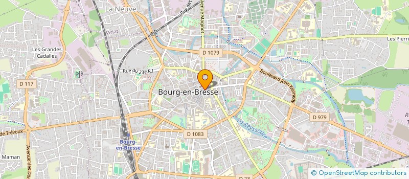 localisation de l'entreprise AULA  BOURG-EN-BRESSE