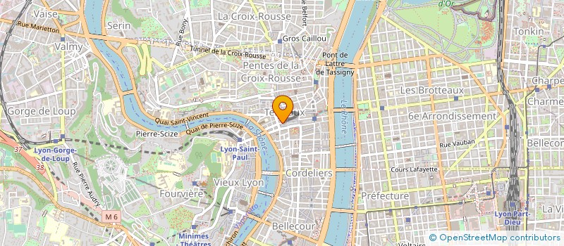 localisation de l'entreprise AULA IMMOBILIER à LYON