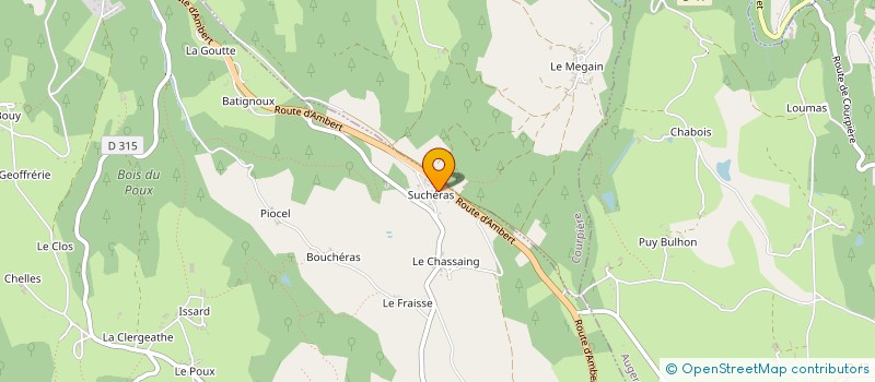 localisation de l'entreprise AULANN  SAUVIAT