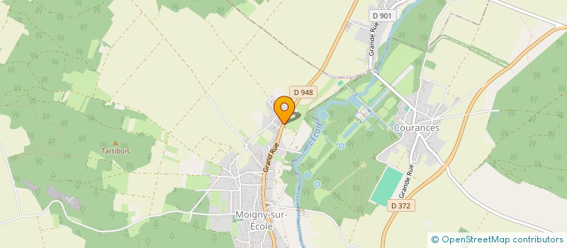 localisation de l'entreprise AULAUR  COURANCES