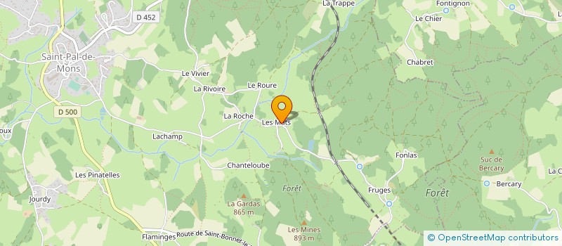 localisation de l'entreprise AULEFIFA  SAINT-PAL-DE-MONS