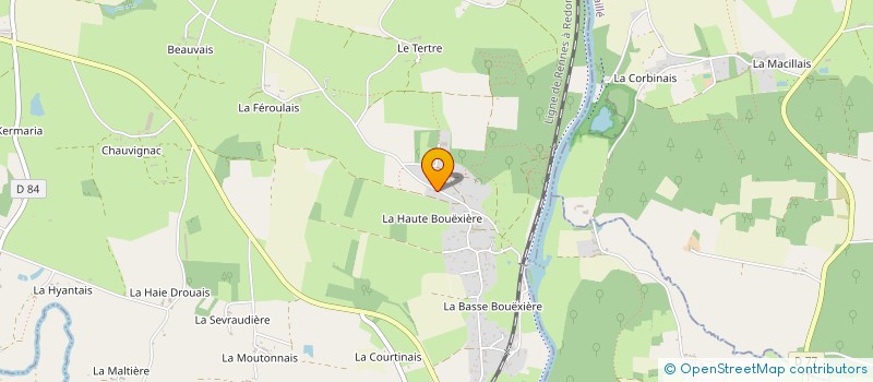 localisation de l'entreprise AULEGA  GUICHEN