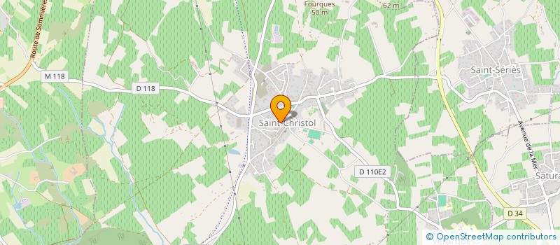 localisation de l'entreprise AULERO  ENTRE-VIGNES