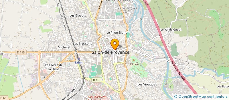 localisation de l'entreprise AULIANNY  SALON-DE-PROVENCE