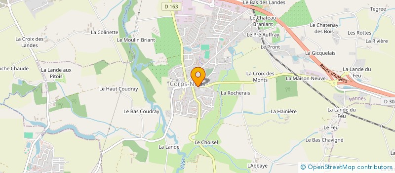 localisation de l'entreprise AULIC SOLUTION  CORPS-NUDS