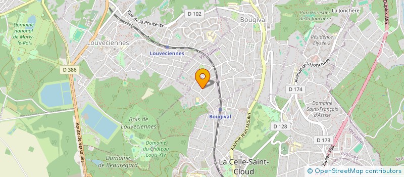 localisation de l'entreprise AULIENCE  BOUGIVAL