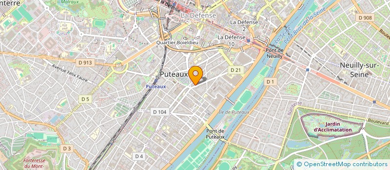 localisation de l'entreprise AULIT  PUTEAUX