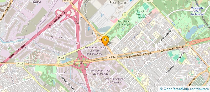 localisation de l'entreprise AULNAY CONFORT EQUIPEMENT à AULNAY-SOUS-BOIS
