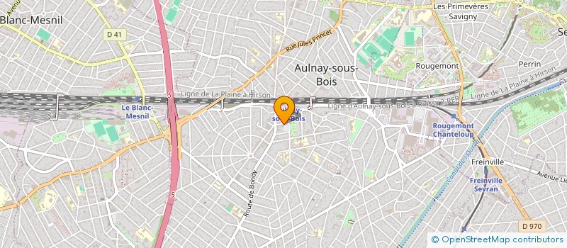 localisation de l'entreprise AULNAY CONSEIL IMMOBILIER à AULNAY-SOUS-BOIS