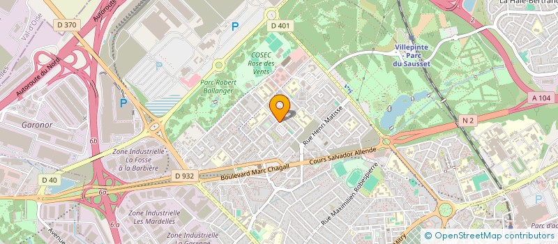 localisation de l'entreprise AULNAY EVENTS FORFMATION à AULNAY-SOUS-BOIS