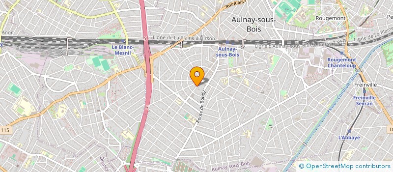 localisation de l'entreprise AULNAY GESTIMMO à AULNAY-SOUS-BOIS