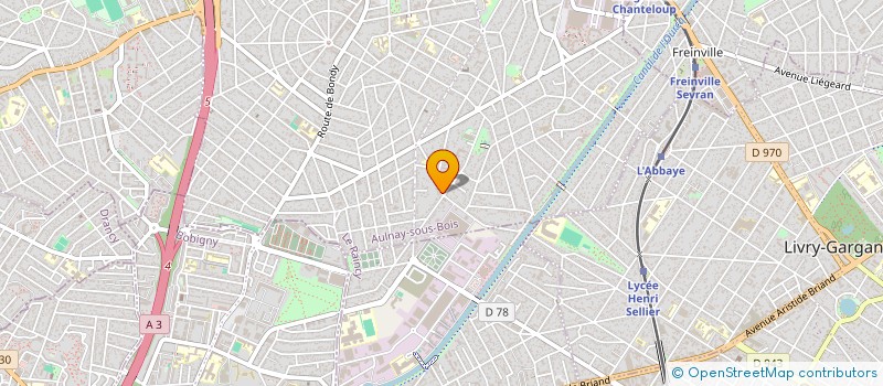 localisation de l'entreprise AULNAY POMBERIE DEPANNAGE à AULNAY-SOUS-BOIS