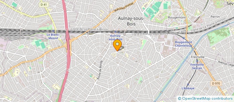 localisation de l'entreprise AULNAY'S BARBER à AULNAY-SOUS-BOIS