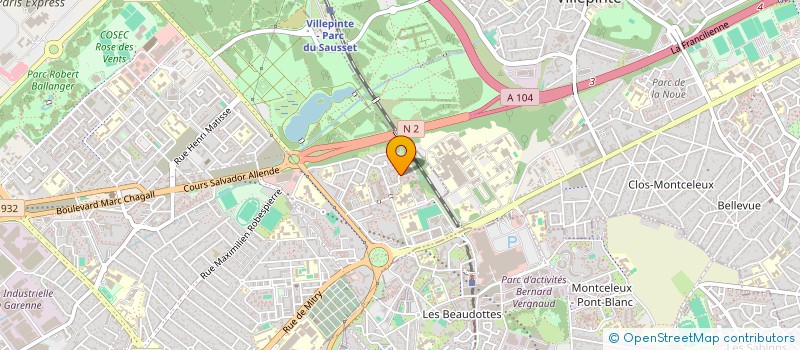 localisation de l'entreprise AULNAY SAULE à AULNAY-SOUS-BOIS