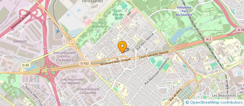 localisation de l'entreprise AULNAY-SOUS-EMPLOIS à AULNAY-SOUS-BOIS
