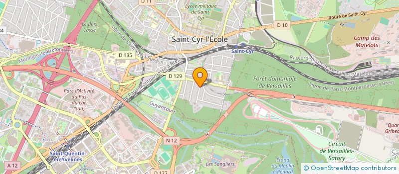 localisation de l'entreprise AULNAY TRAVELS  SAINT-CYR-L'ECOLE