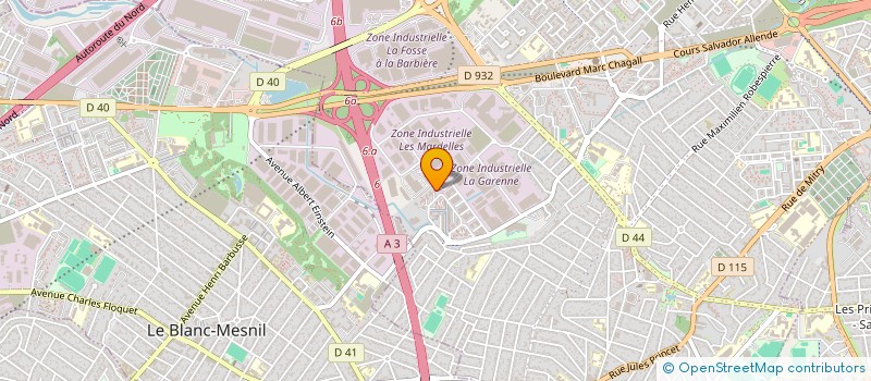 localisation de l'entreprise AULNAY UNITED à AULNAY-SOUS-BOIS