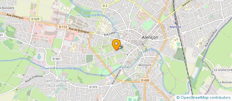 localisation de l'entreprise AULNAYSIENNE ETUDE APPLICATION TECHNIQUE à ALENCON