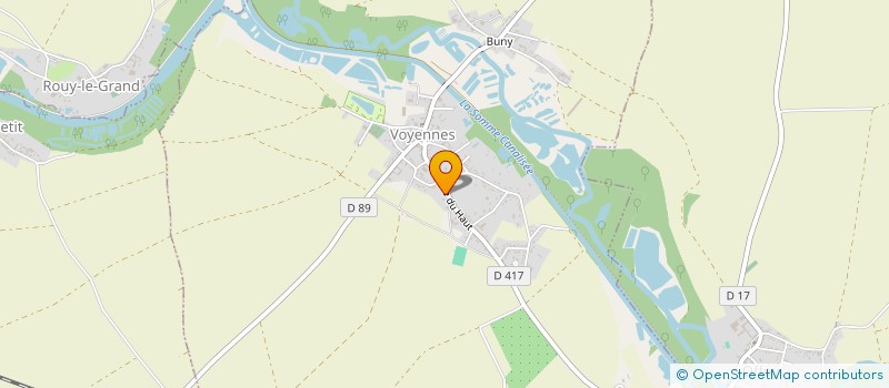 localisation de l'entreprise AULOMA-PARTENAIRES  VOYENNES