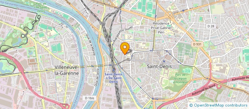 localisation de l'entreprise AULONA à SAINT-DENIS