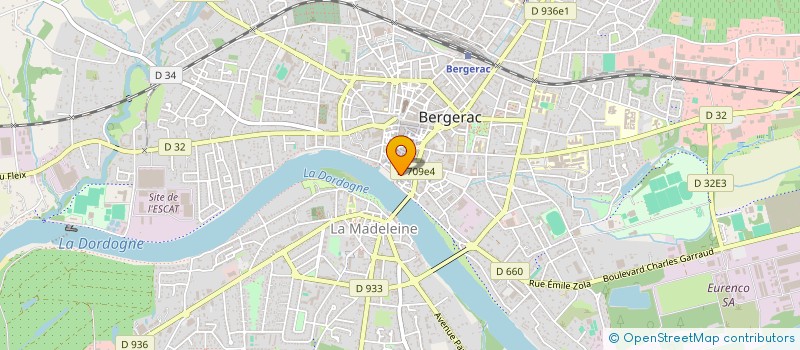 localisation de l'entreprise AULONA IMMOBILIER à BERGERAC