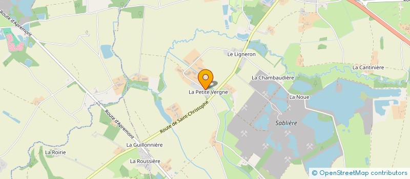 localisation de l'entreprise AULOUMA à SAINT-CHRISTOPHE-DU-LIGNERON