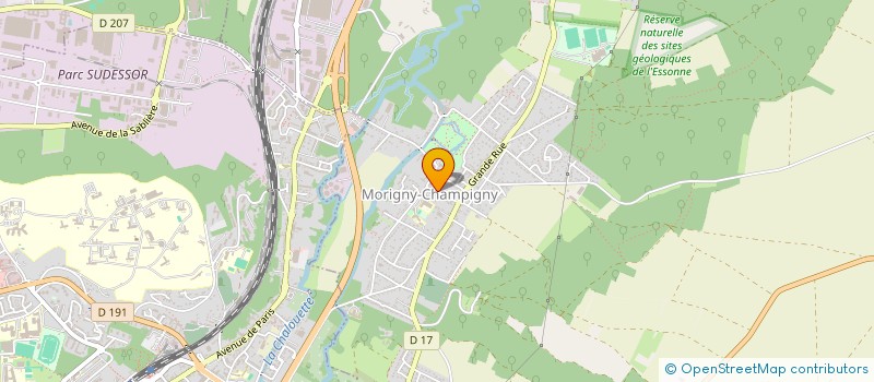 localisation de l'entreprise AULOUPACOM  MORIGNY-CHAMPIGNY